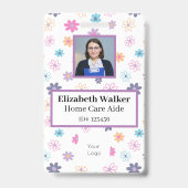 Persoonlijk dubbelzijdig ID-badge Badge (Voorzijde)