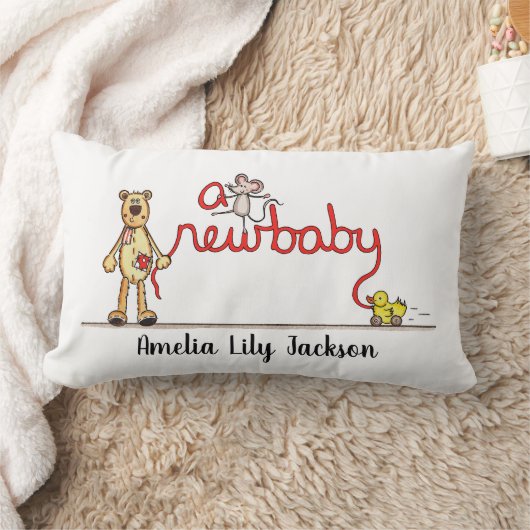 Persoonlijk Een Nieuwe Baby Kussen (Deken)