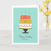 Persoonlijk Een wens maken Kaart (Gele Bloem)