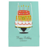 Persoonlijk Een wens maken Medium Cadeauzakje (Achterkant)