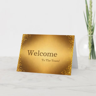 Persoonlijk eenvoudig Elegant Welkom Kaart