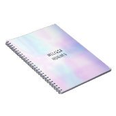 Persoonlijk eenvoudige moderne holografische notitieboek (Rechterzijde)