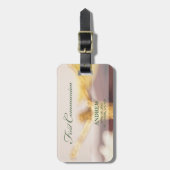 Persoonlijk, Eerste Communicatie Gefeliciteerd Bagagelabel (Voorkant verticaal)