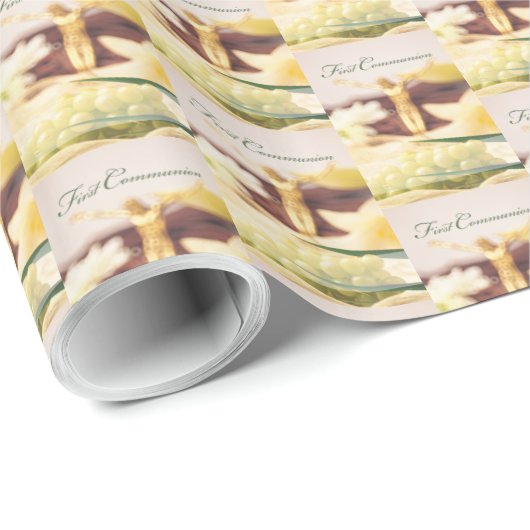 Persoonlijk, Eerste Communicatie Gefeliciteerd Cadeaupapier (Rol Hoek)