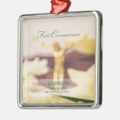 Persoonlijk, Eerste Communicatie Gefeliciteerd Metalen Ornament (Links)