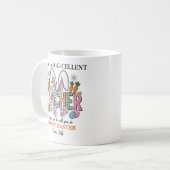 Persoonlijk ei-top geschenk voor waardering van de koffiemok (Voorkant links)