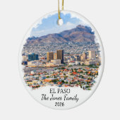 Persoonlijk El Paso-sieraad, op maat gemaakte Texa Keramisch Ornament (Links)