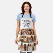 Persoonlijk Elegant Beste Moeder Ooit Foto Cadeau Schort (Gedragen)