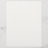 Persoonlijk Elegant Chic Bloem Letterhoofd Briefhoofd (Achterkant)