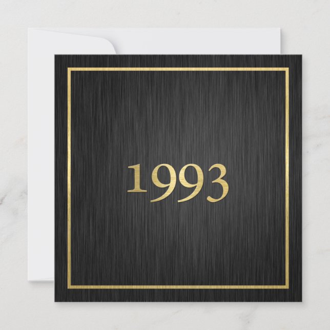 Persoonlijk Elegant Metallic Gold 1993 (Voorkant)