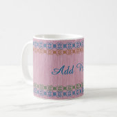Persoonlijk Elegant Multi-Kleur Koffiemok (Voorkant links)
