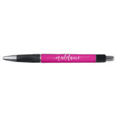 Persoonlijk Elegant Wit Roze Pen (Voorkant)
