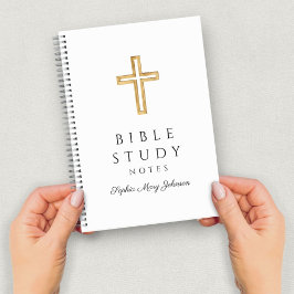 Persoonlijk Elege Religieus Kruis Notitieboek