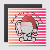 Persoonlijk Elephant 1-e kerstbaby Girl (Voorkant / Achterkant)