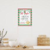 , persoonlijk Elf-goedkeuringscertificaat Poster (Keuken)