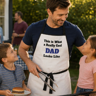Persoonlijk Erg Coole Papa Lijkt Op BBQ Schort