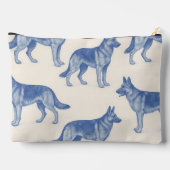 Persoonlijk esthetisch patroon voor Duitse herder Etui (Achterkant)