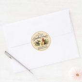 Persoonlijk etiket voor zelfgemaakte vanille-extra (Envelop)
