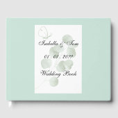 Persoonlijk Eucalyptus Boho Trouwherinnering Gast Gastenboek (Voorkant)