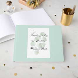 Persoonlijk Eucalyptus Boho Trouwherinnering Gast Gastenboek