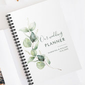 Persoonlijk Eucalyptus Trouwfeest Planner