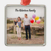 Persoonlijk familie foto ornament (Voorkant)