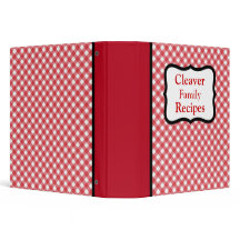 Persoonlijk familie recepten kookboek binder cadea
