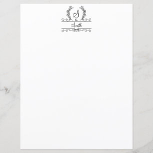 Persoonlijk Familienaam Schrift Briefpapier