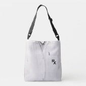 Persoonlijk farmaciegift crossbody tas (Achterkant)