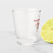 persoonlijk, feest, vrijgezellenfeest, vriendin shot glas (Links)