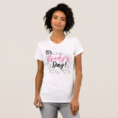 Persoonlijk feestcongratulatie T-shirt (Voorkant volledig)