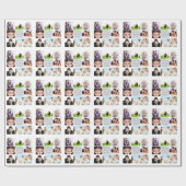 Persoonlijk feestdag fotopapier cadeaupapier (Vlak)