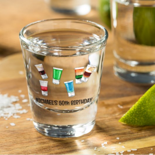 Persoonlijk Feestelijke Drank Alcohol Feest Shot Glas