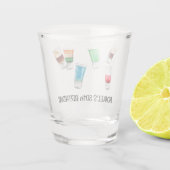 Persoonlijk Feestelijke Drank Alcohol Feest Shot Glas (Achterkant)