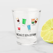 Persoonlijk Feestelijke Drank Alcohol Feest Shot Glas (Voorkant)