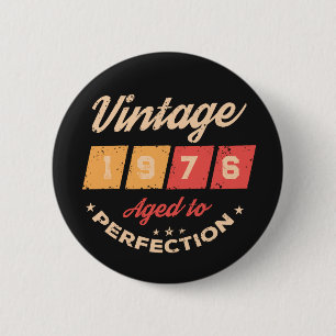 Persoonlijk feestje voor vijftig jaar 50ste verjaa ronde button 5,7 cm