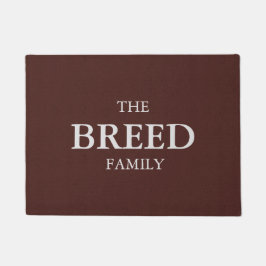 Persoonlijk Ferra Brown Deurmat