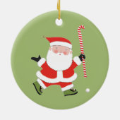 persoonlijk field hockey-erfstuk keramisch ornament (Achterkant)