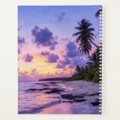 Persoonlijk FindMe Tropisch Eiland Paradijs Strand Planner (Achterkant)