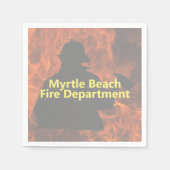 Persoonlijk Firemen Napkins Servet (Voorkant)