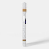 Persoonlijk football en zwart voetbal Jersey Case-Mate iPhone Case (Achterkant / Rechts)