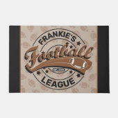 Persoonlijk Football League Player-team Deurmat (Voorkant)