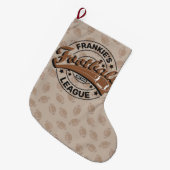 Persoonlijk Football League Player-team Grote Kerstsok (Voorkant (Hangend))