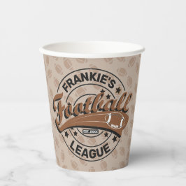Persoonlijk Football League Player-team Papieren Bekers