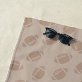 Persoonlijk Football League Player-team Strandlaken (In situ)