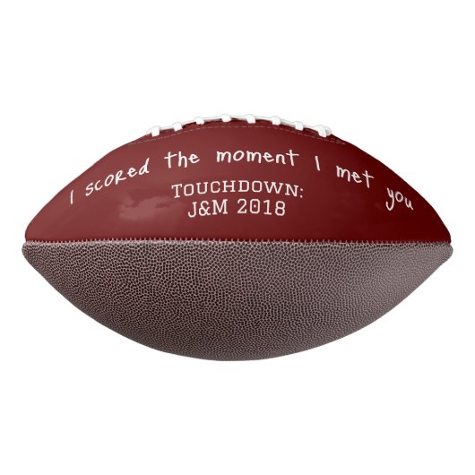 Persoonlijk Football Love Message (Gedraaid 270)