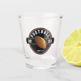 Persoonlijk Football seizoen Shot Glas