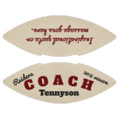 Persoonlijk football voor coach - dank je cadeau (Panelen)