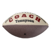 Persoonlijk football voor coach - dank je cadeau (Gedraaid 270)