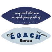 Persoonlijk football voor coach - dank je cadeau (Panelen)